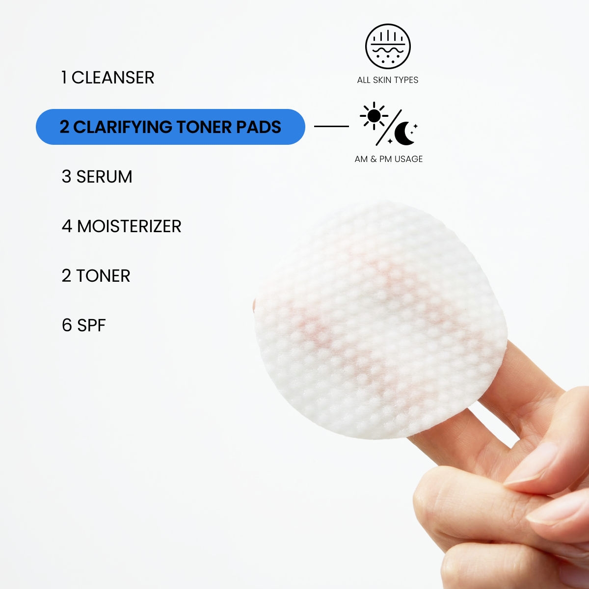 Clarifying Toner Pads