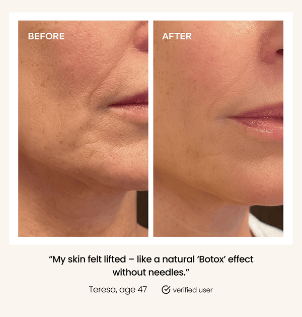 Real results build layer by layerThe Dual Action Lifting Cream is designed to deliver both an instant lifting effect you can feel on the surface and visible improvements that build with consistent use, powered by the IDEALIFT™ peptide and hydrating, soothing ingredients.